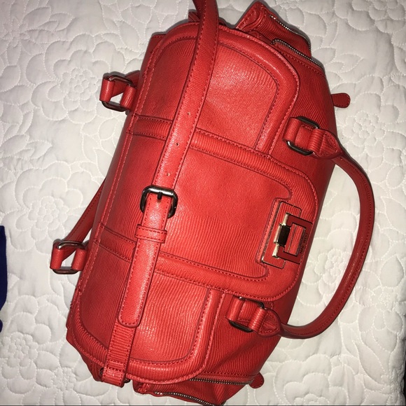 Red Nine West Shoulderbag/Handbag with Strap - Picture 5 of 14